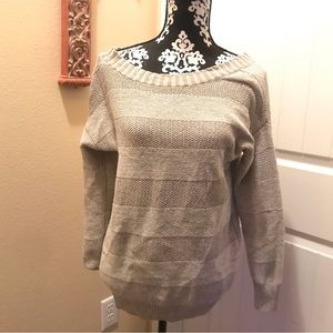 BCBG Generations Beige Sweater NWOT